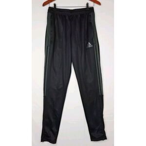 adidas Tiro Pants AeroReady Soccer Track Training Black Dark Grey Men's Size S
